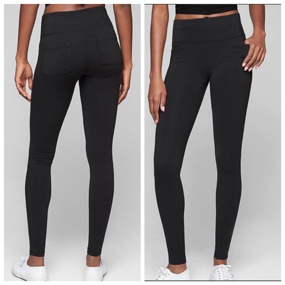 Athleta Metro Athletic High Waisted Athleisure Errands Pocket Leggings - Picture 2 of 15